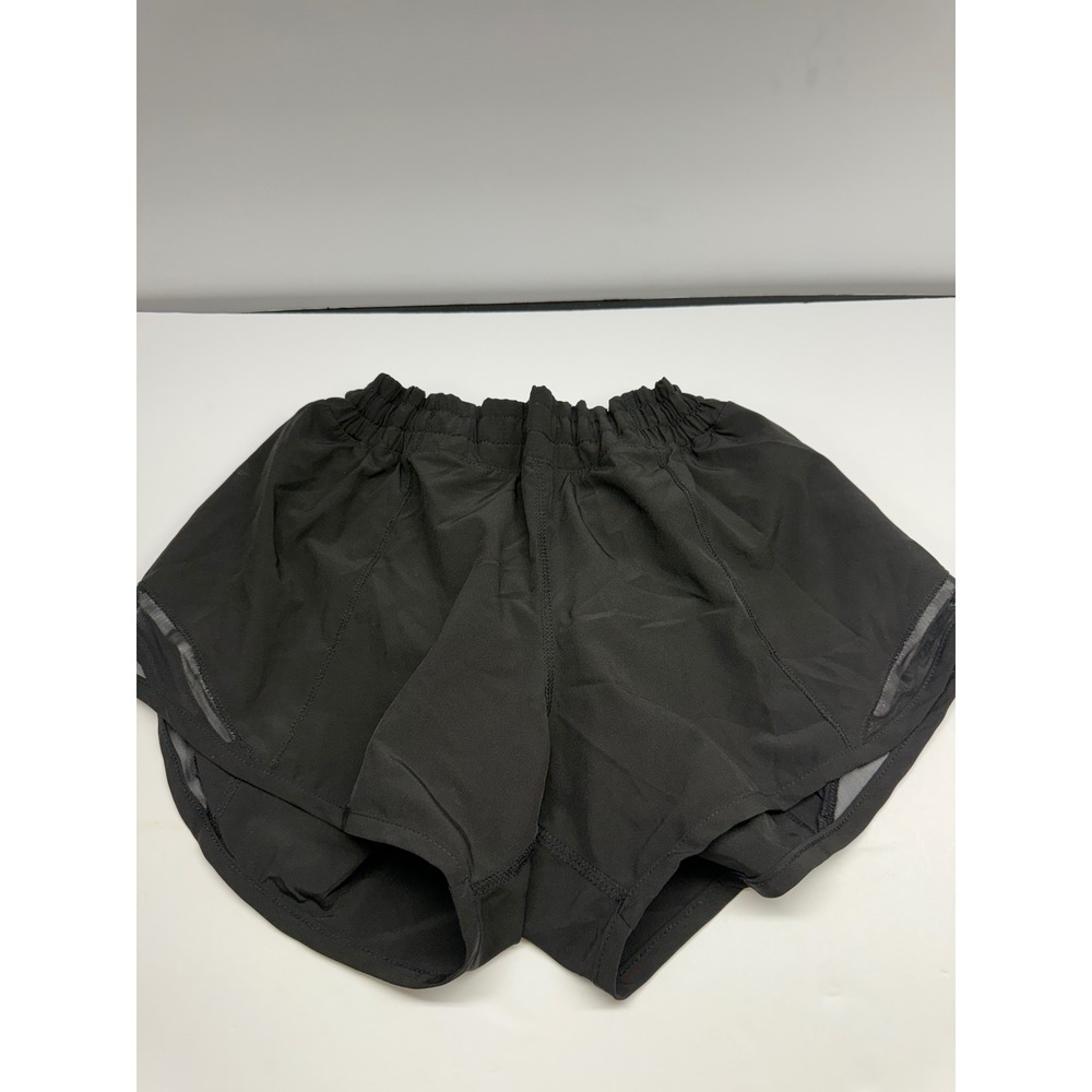 RBX Active Womens Black Mesh Inset Running Shorts Size Small Zipper Pocket